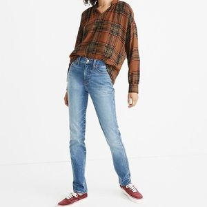 Madewell Highroad popover Shirt in Brentford Plaid